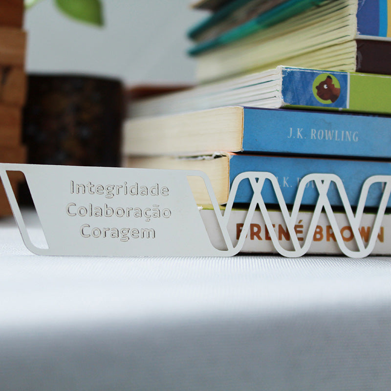 Brinde Aniversário Empresa - Marca Página Personalizado