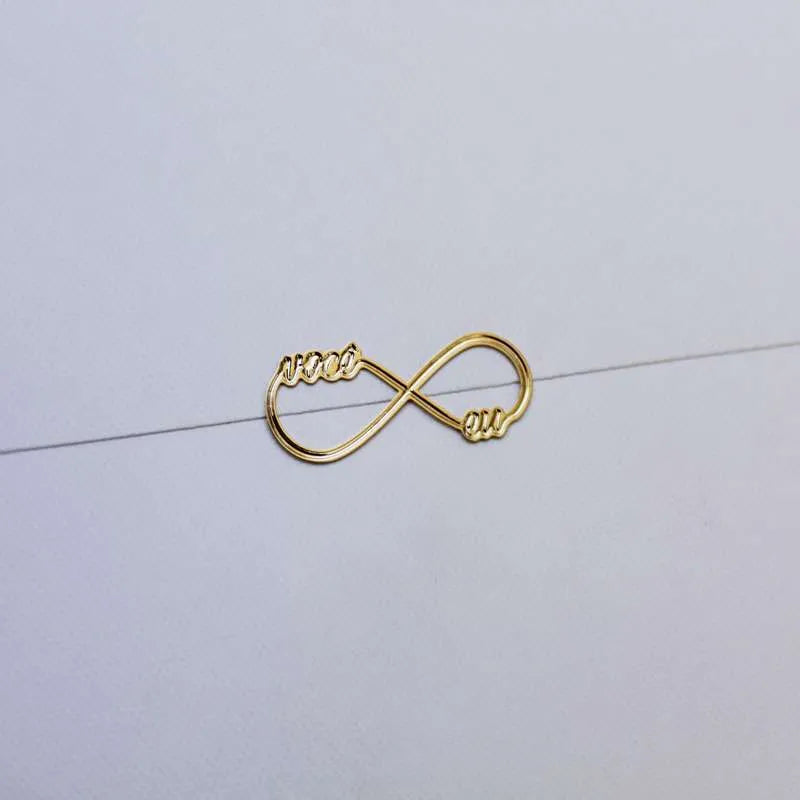 Lacre Infinito para Convites de Casamento 2