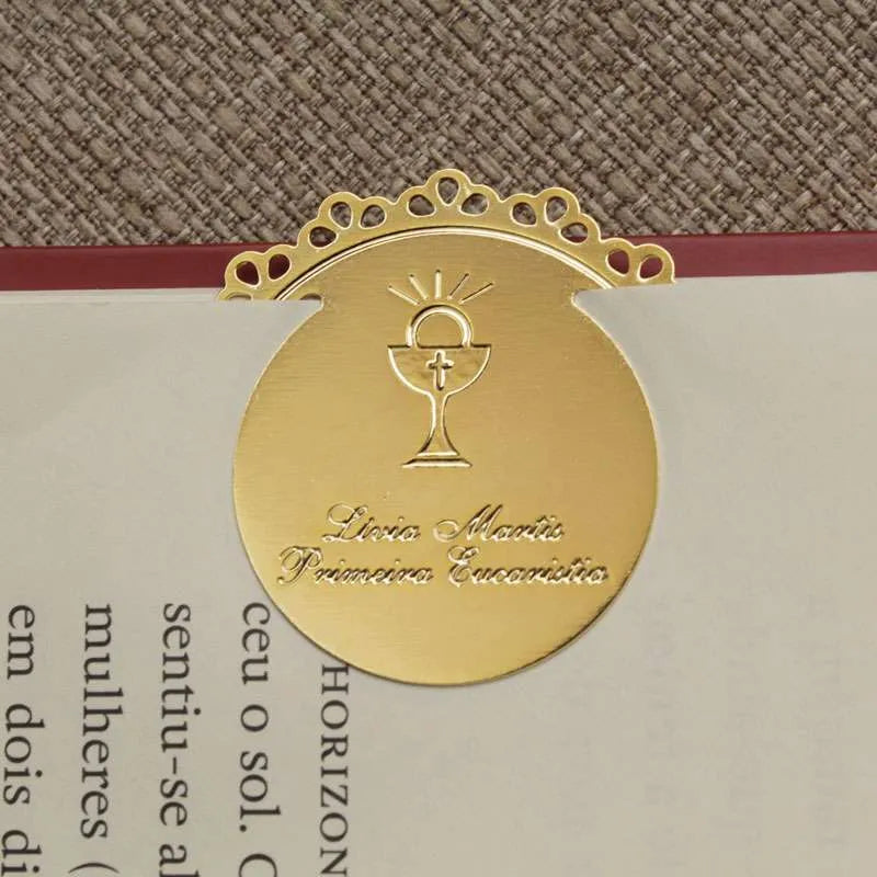 Marca Página 1ª Eucaristia Lembrancinha Personalizada