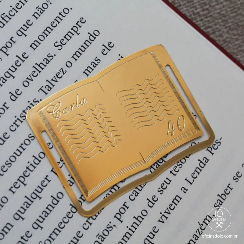 Marca Página Personalizado Livro 3