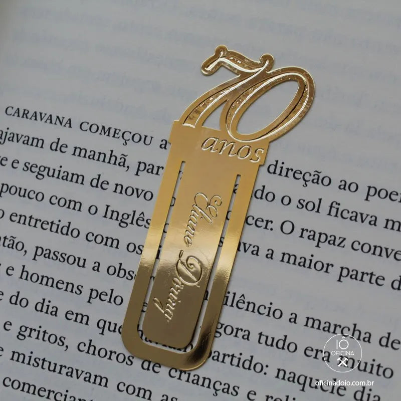 Marca Página personalizado com a sua arte
