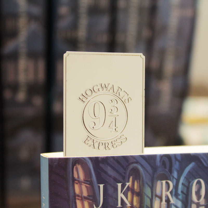 Marca-página Harry Potter 9 34 prateado 3