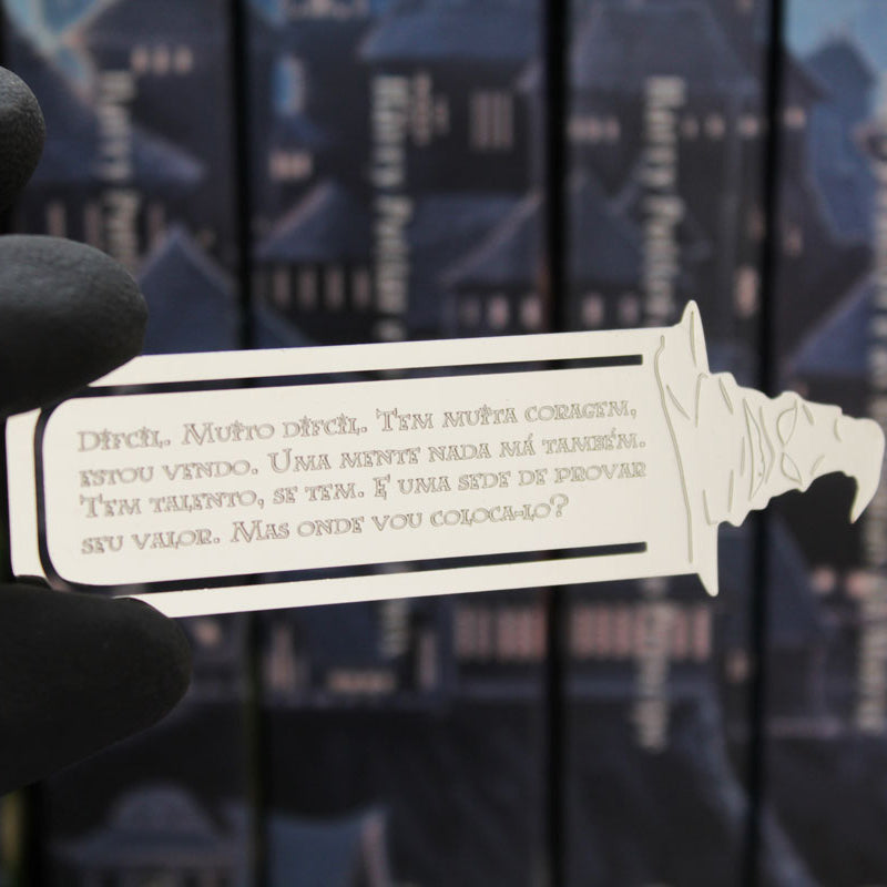 Marca-páginas Harry Potter Chapéu Seletor