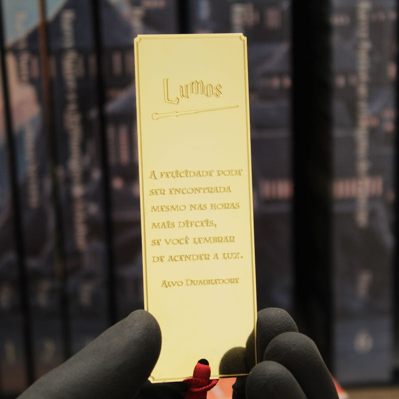 Marca-páginas Harry Potter Lumos 2