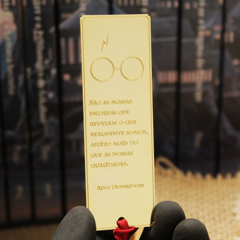 Marca-páginas Harry Potter Óculos e Raio