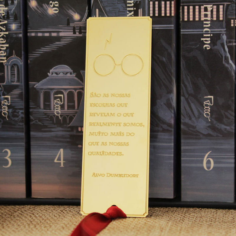 Marca-páginas Harry Potter Óculos e Raio 2