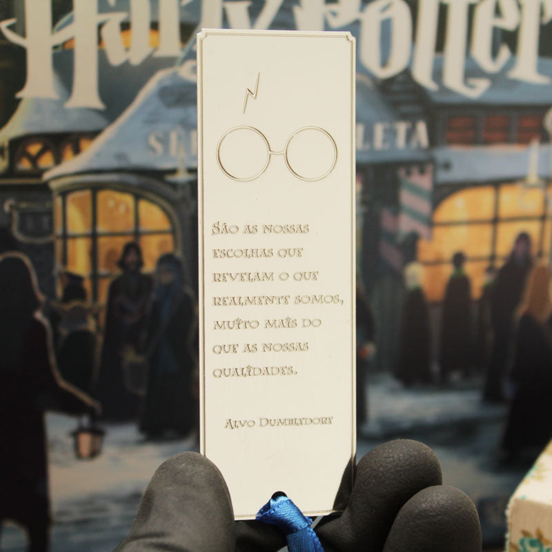 Marca-páginas Harry Potter: Óculos e Raio