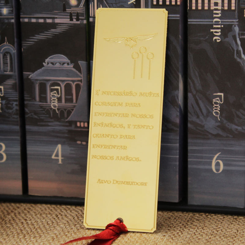 Marcador de Página Harry Potter Pomo de Ouro 2