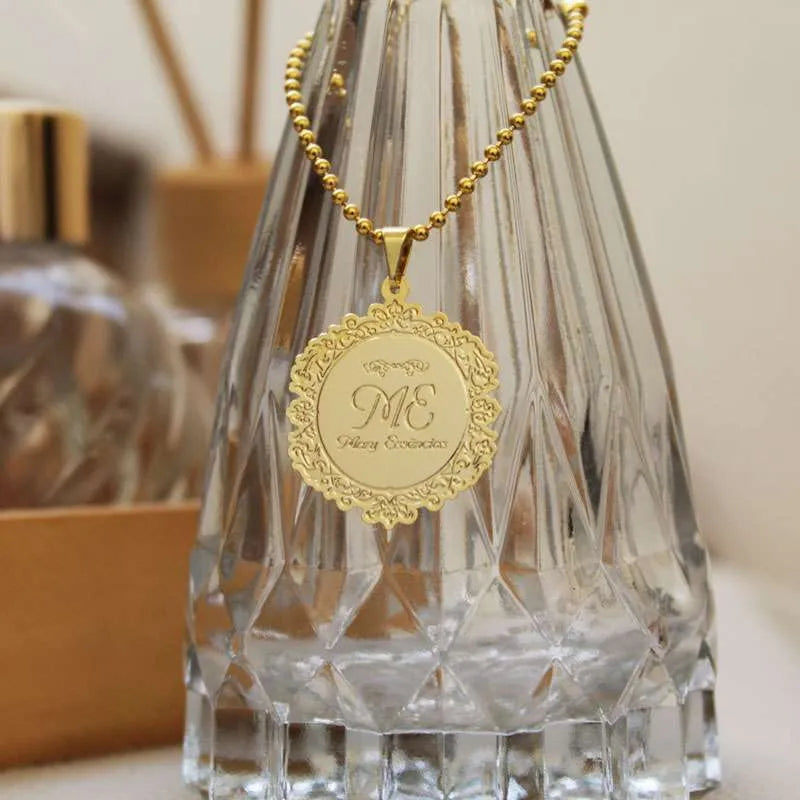 Medalha Personalizada para Aromatizadores MA17 dourada