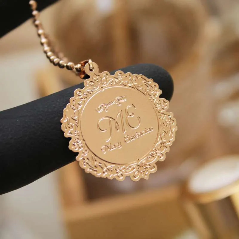 Medalha Personalizada para Aromatizadores MA17 rose