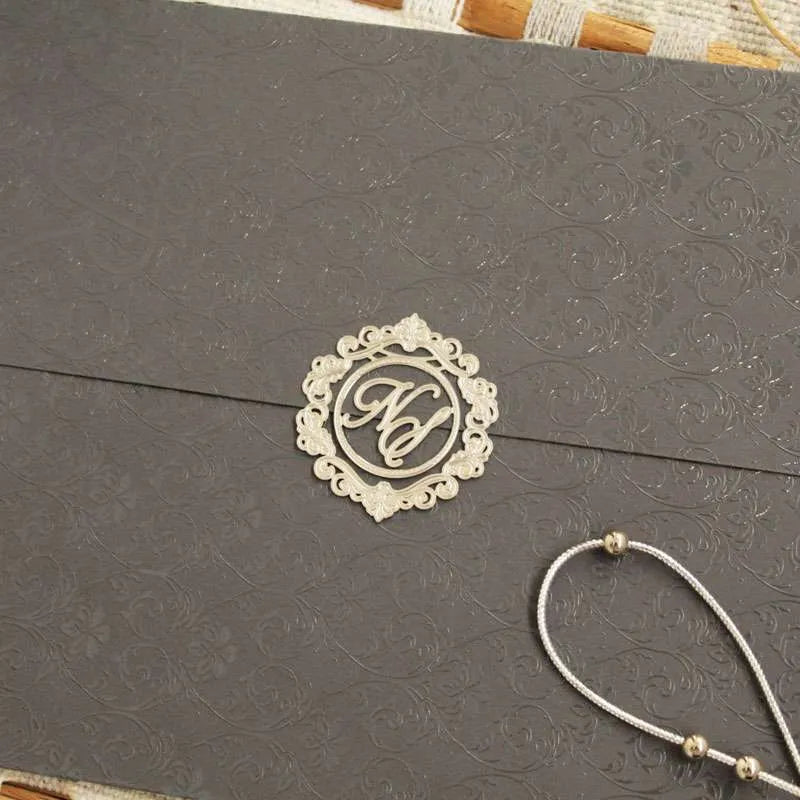 Monograma de Metal para Lacres de Convites
