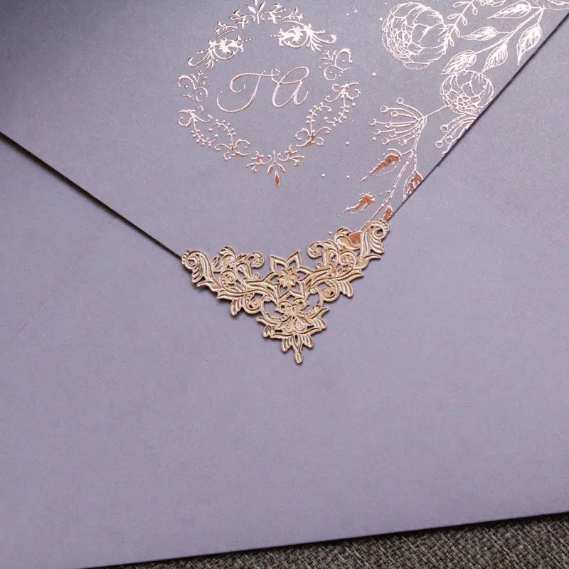 Ponteira para Convites de Casamento PC35
