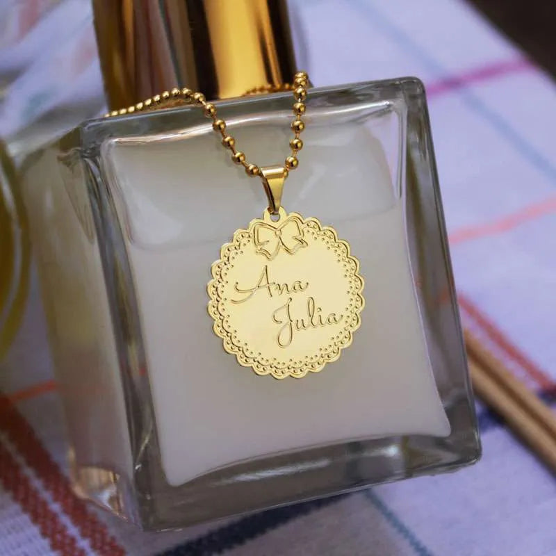 aromatizador personalizado para lembrancinha com medalha de metal