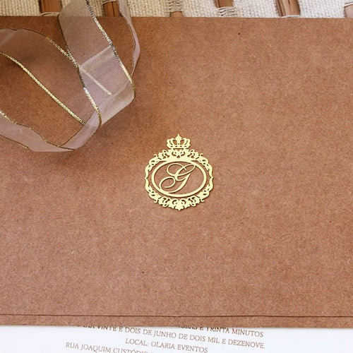 Brasão Personalizado para Convites de 15 anos