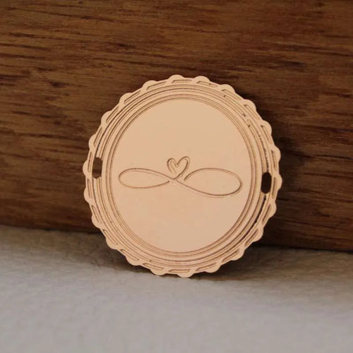 etiqueta personalizada para artesanato rose