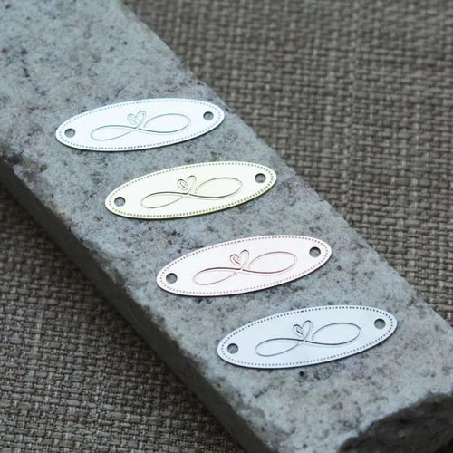 Etiquetas personalizadas para roupas (3 x 1cm)