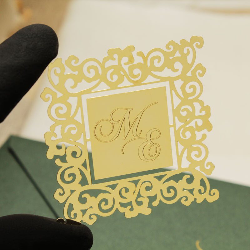 Fechamento Metálico para Convites de Casamento – 5cm