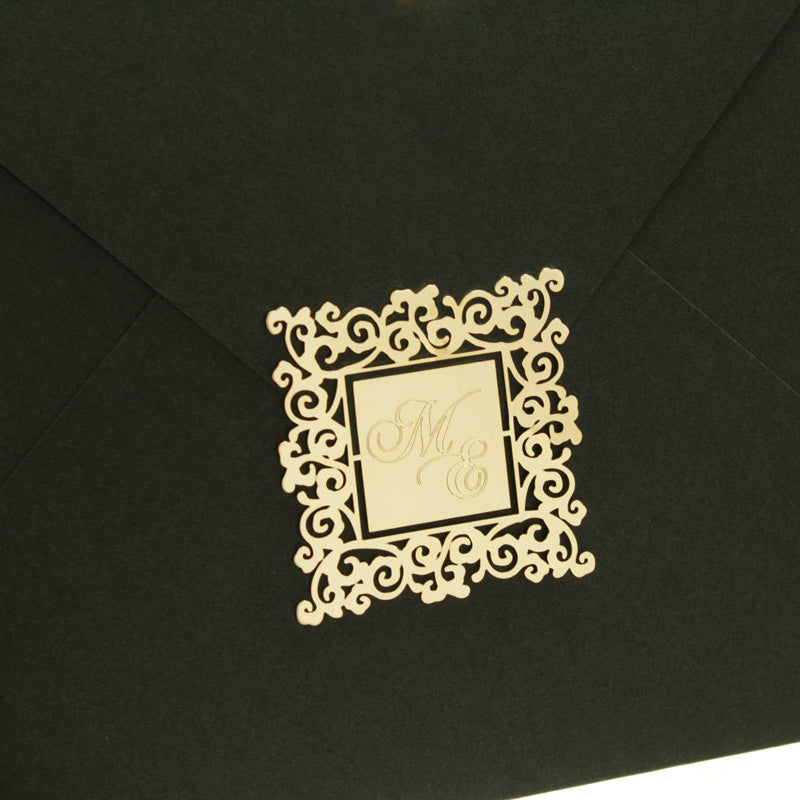 Fechamento Metálico para Convites de Casamento - 5cm