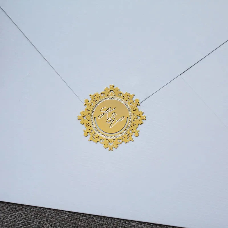Lacres de Metal para Convites Personalizados