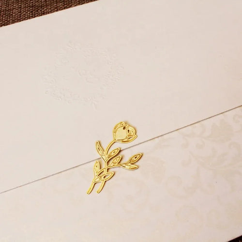 lacre para convite de casamento de luxo