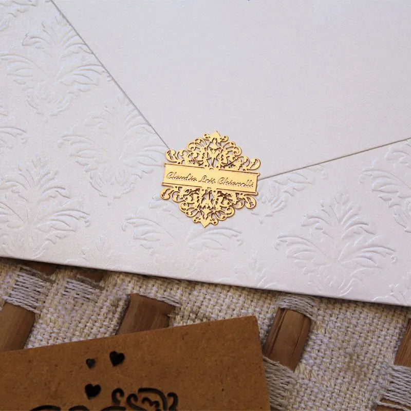 lacre para convites personalizado com a sua arte LC15