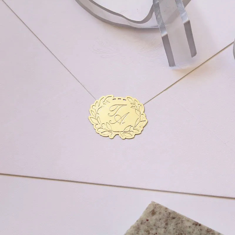 Lacre para Convites Personalizado com Iniciais