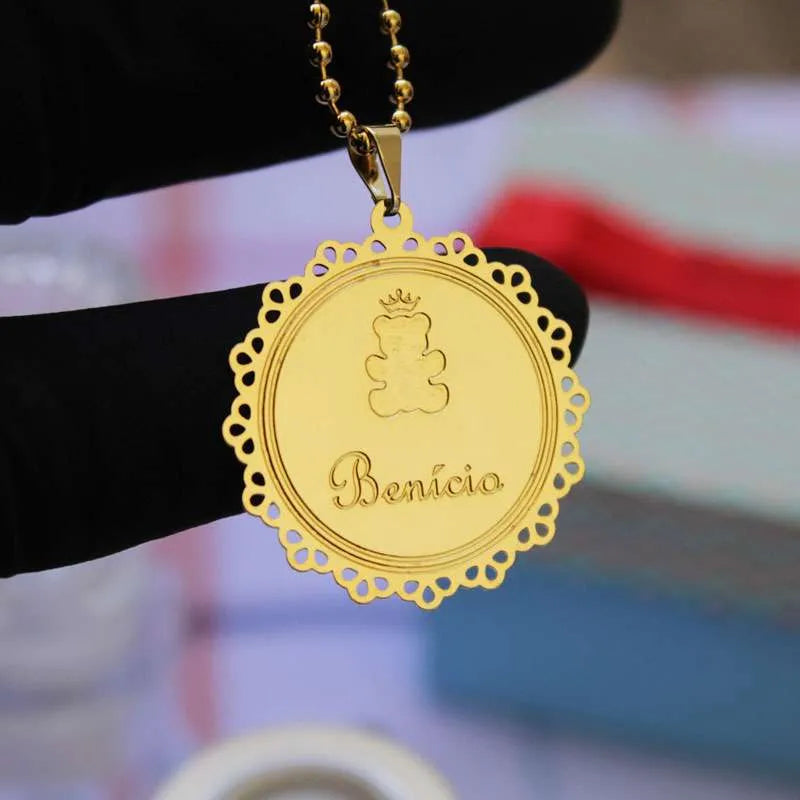 lembrança de aniversário de menino ursinho com nome