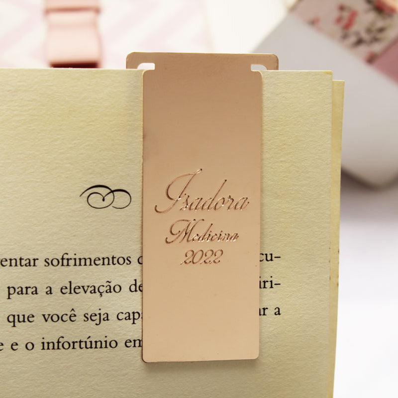 Lembrança de Formatura de Medicina – Marcador de Página Personalizado