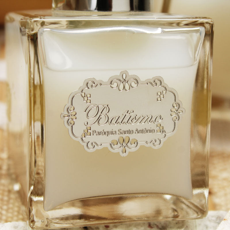 Rótulo para Difusor de Ambientes para Batizados
