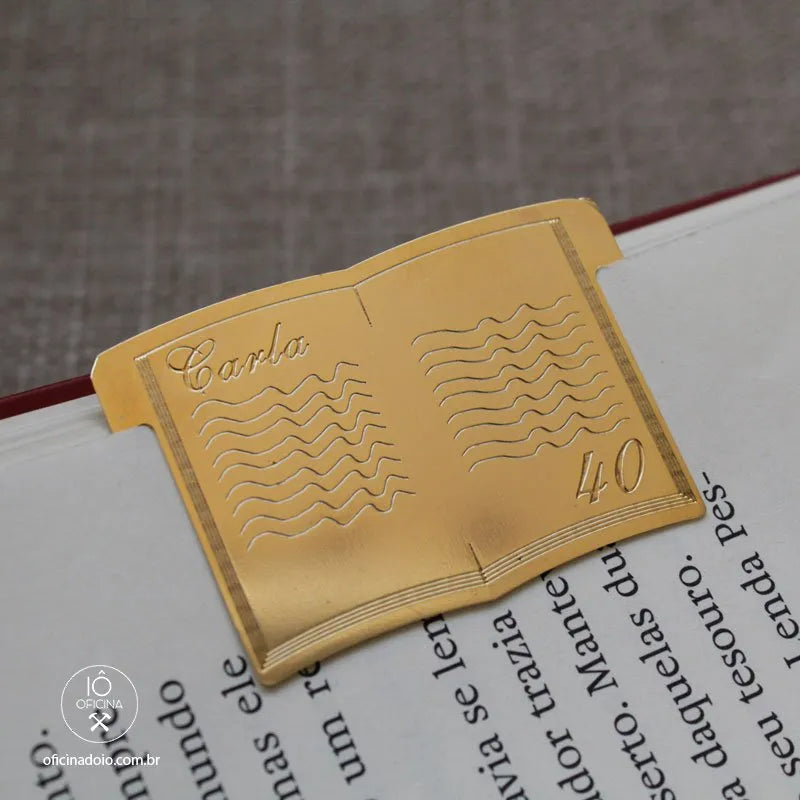 marca página personalizado livro 2