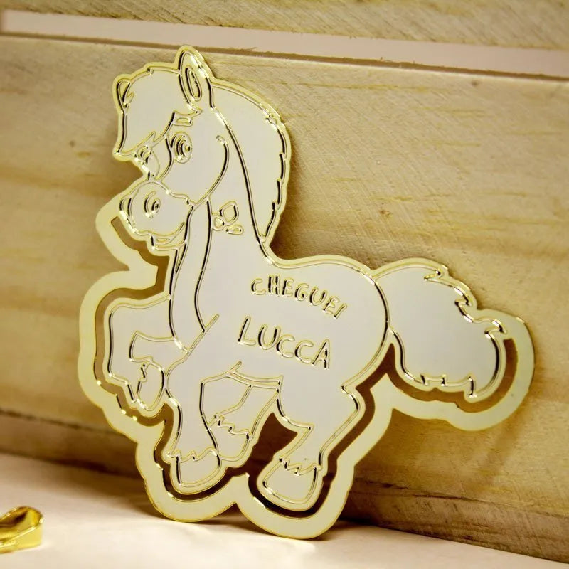 marca pagina personalizado ouro