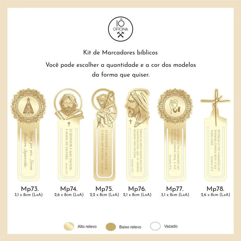 marca páginas religiosos