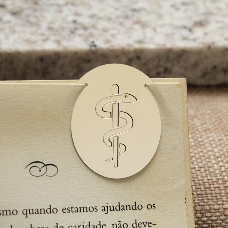 Lembrança de Formatura de Medicina - Marcador de Livros (4cm)
