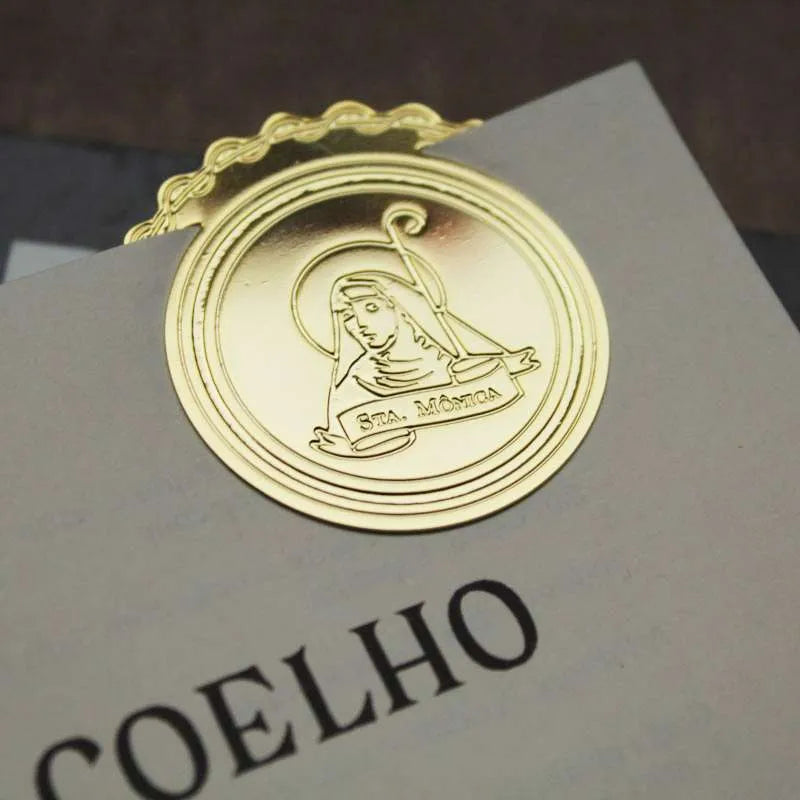 marcador de página para lembrancinhas religiosas mpr7 metal