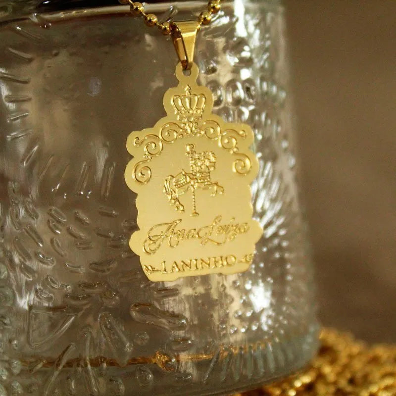 medalhinha infantil personalizada para aniversario