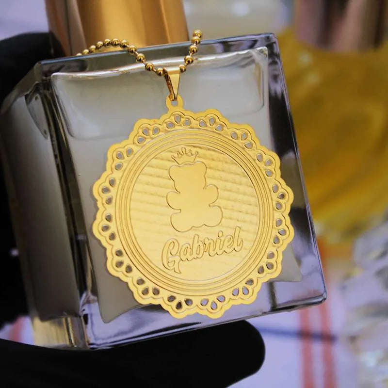 medalha para aromatizadores personalizada com nome para lembrancinhas