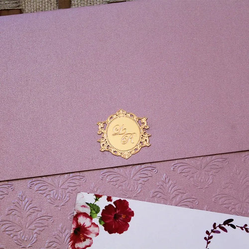 Brasões Personalizados para Convites de Casamento
