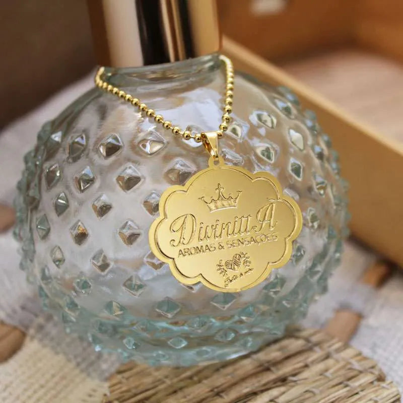 pingente de metal personalizado para aromas