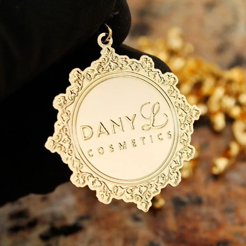 pingente de ouro personalizado dany l cosmetics