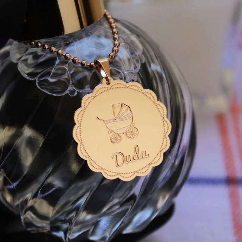 Medalha de Metal para Lembrancinha Aniversário Personalizada