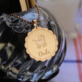 Medalha de Metal para Lembrancinha Aniversário Personalizada
