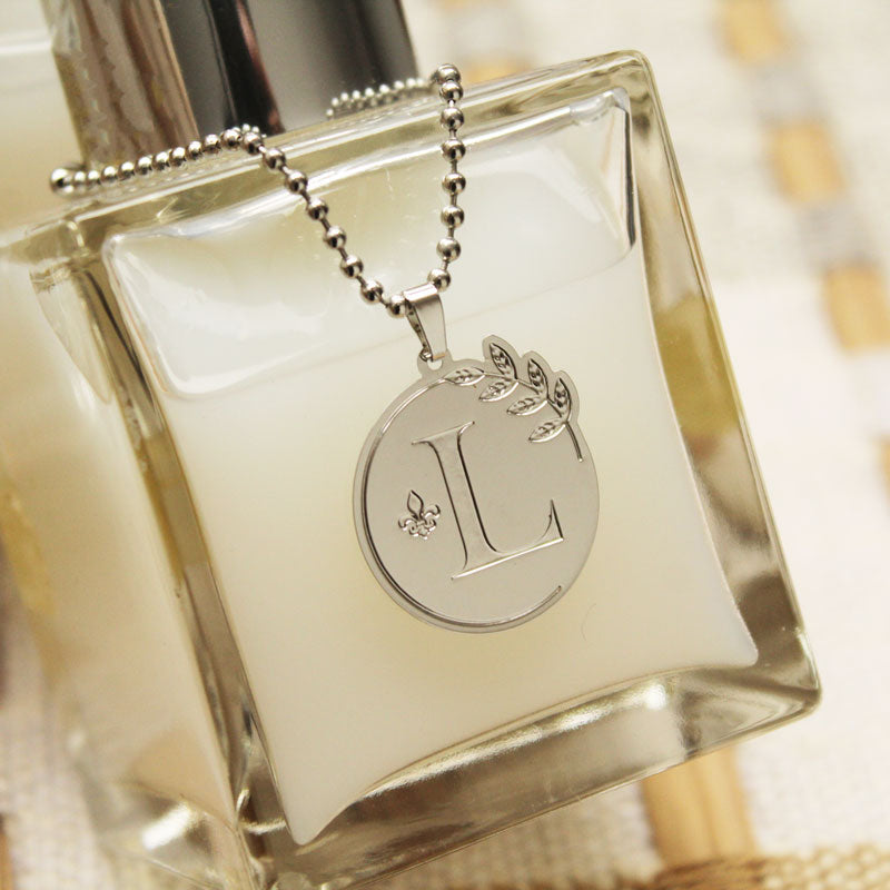 pingente personalizado para aromatizantes prateado