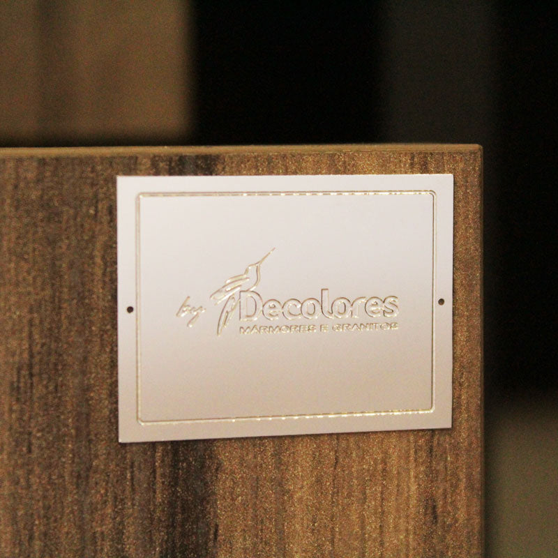 placas de identificação personalizadas