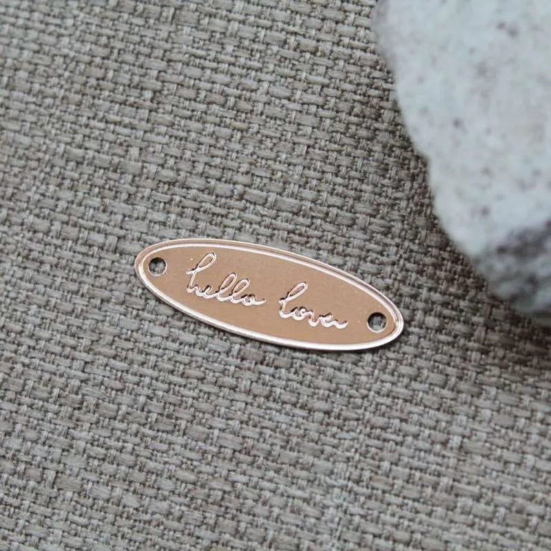 plaquinha de metal personalizada
