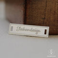 plaquinha metal personalizada 3cm