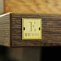 Plaquinha de metal personalizada com sua arte