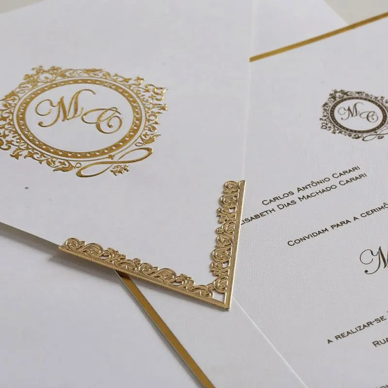 ponteira convite de casamento - pc12
