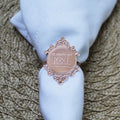 porta guardanapo de luxo para casamento