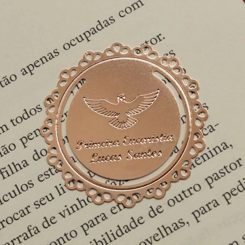 primeira eucaristia lembrança personalizada mpr13 rose