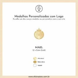 medalha para aromatizadores MA85